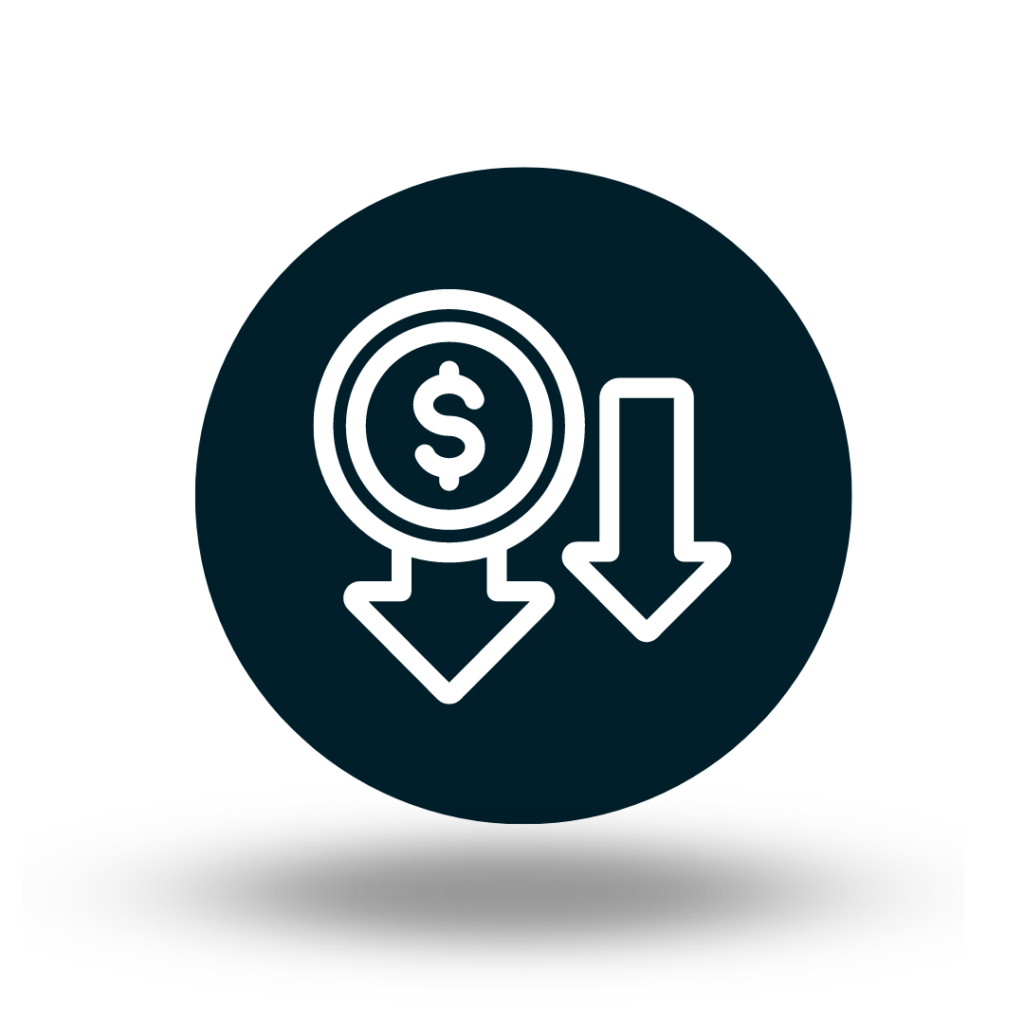 Ícone de baixo custo