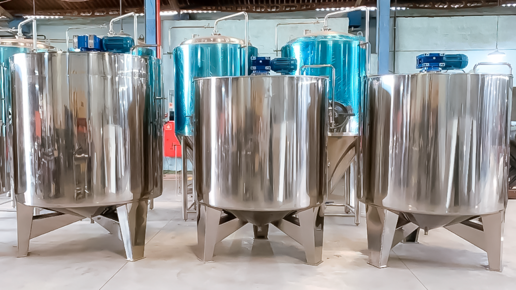 Tanque Misturador Cervejeiro