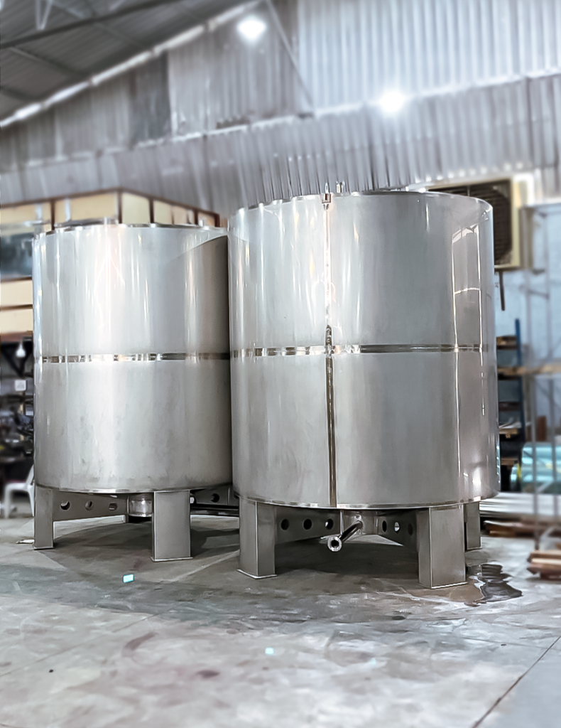 Tanque de armazenamento farmacêutico